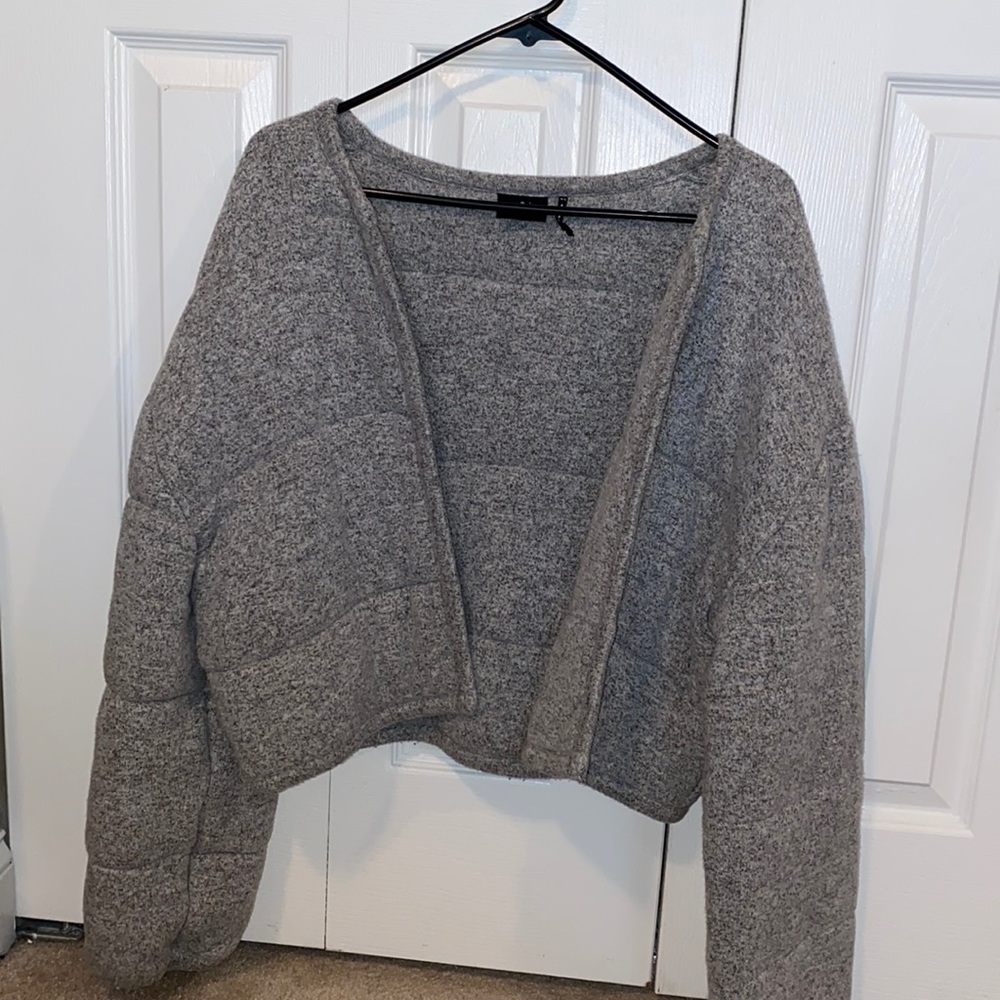 Urban Outfitters Plush Cropped Jacket